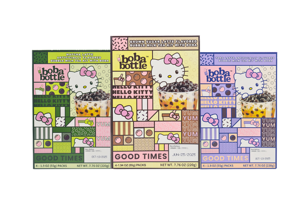 Hello Kitty Boba Kit Bundle - Bold Taste for Busy Days
