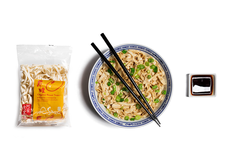 Hakka Wide Noodles - Original Flavor - Simple Prep, Satisfying Bite
