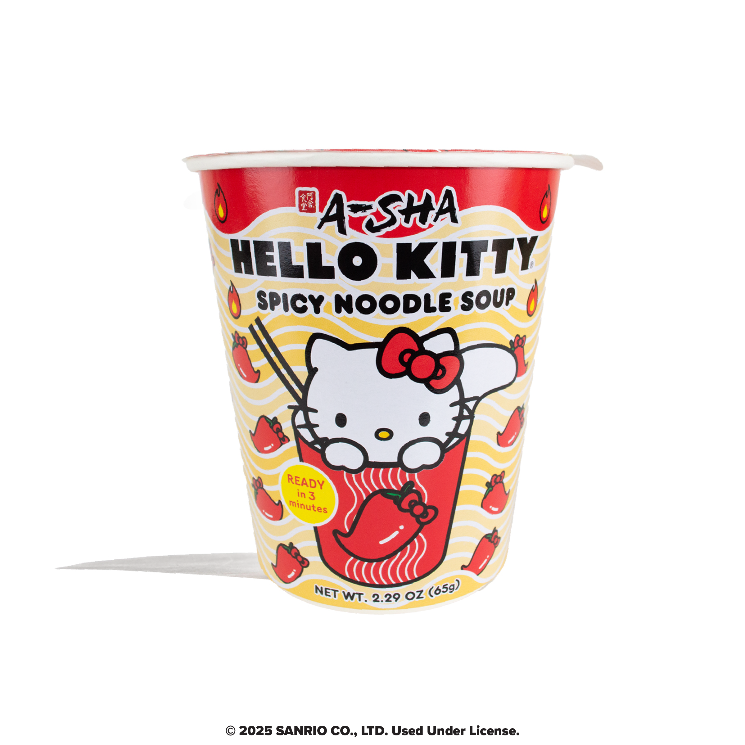 Hello Kitty Spicy Noodle Soup - Simple Prep, Satisfying Bite