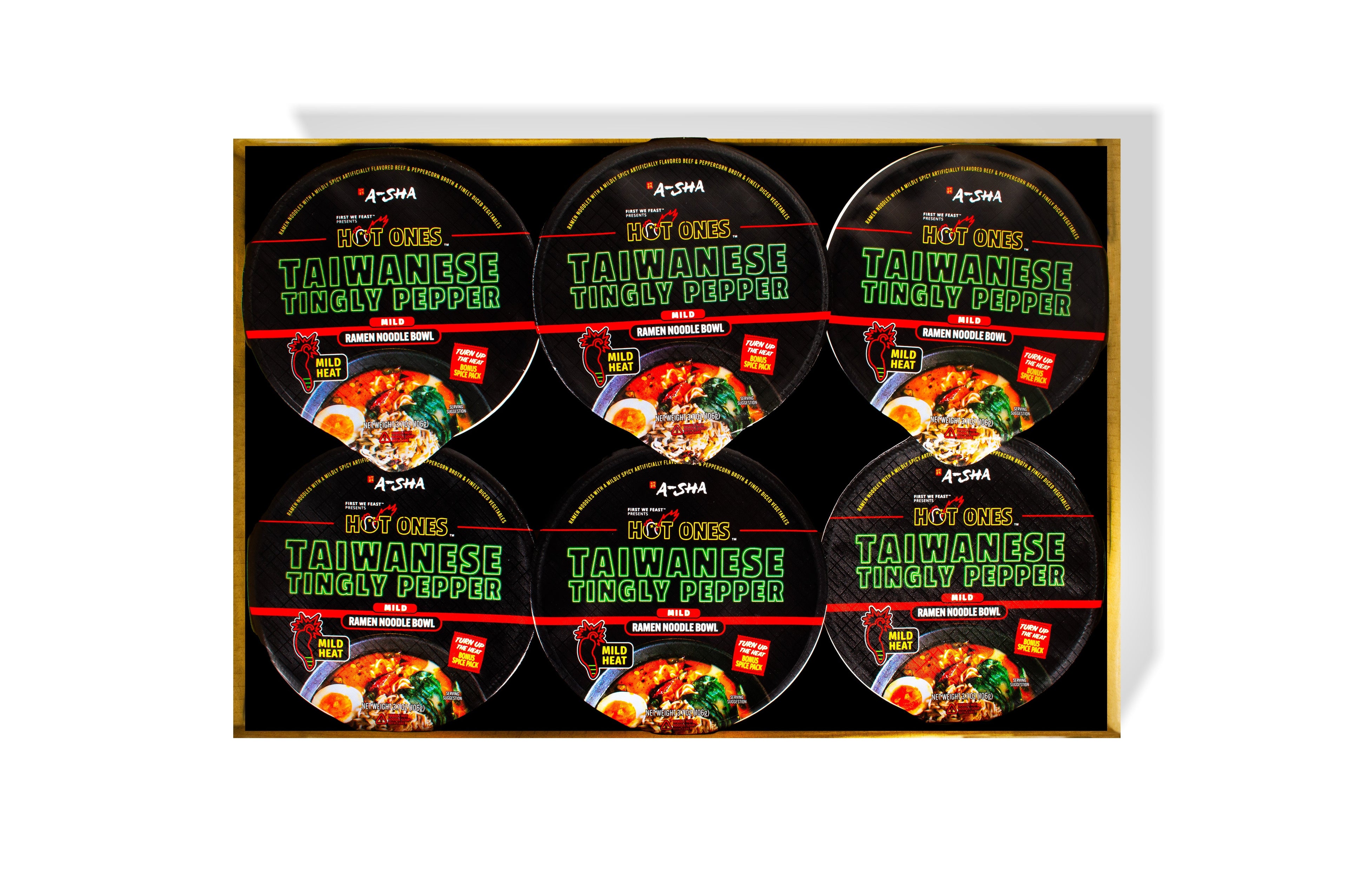 A-Sha x Hot Ones Spicy Lover's Bundle 18PK - Simple Prep, Satisfying Bite