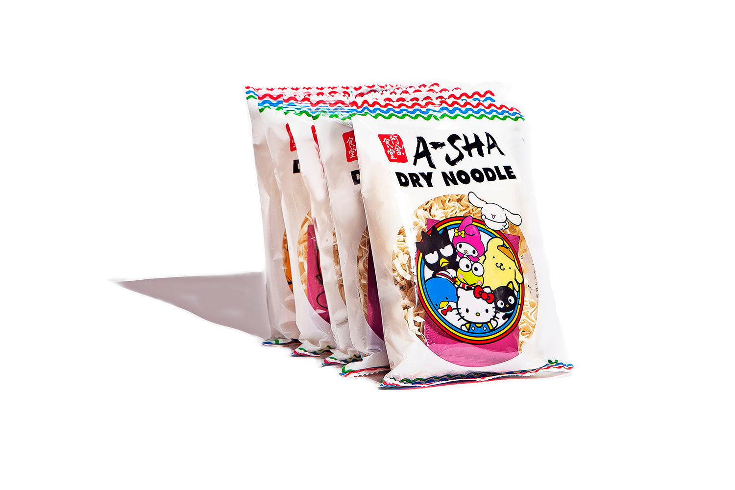 Hello Kitty and Friends Dry Noodles Bundle - Quick Comfort with Big Flavor