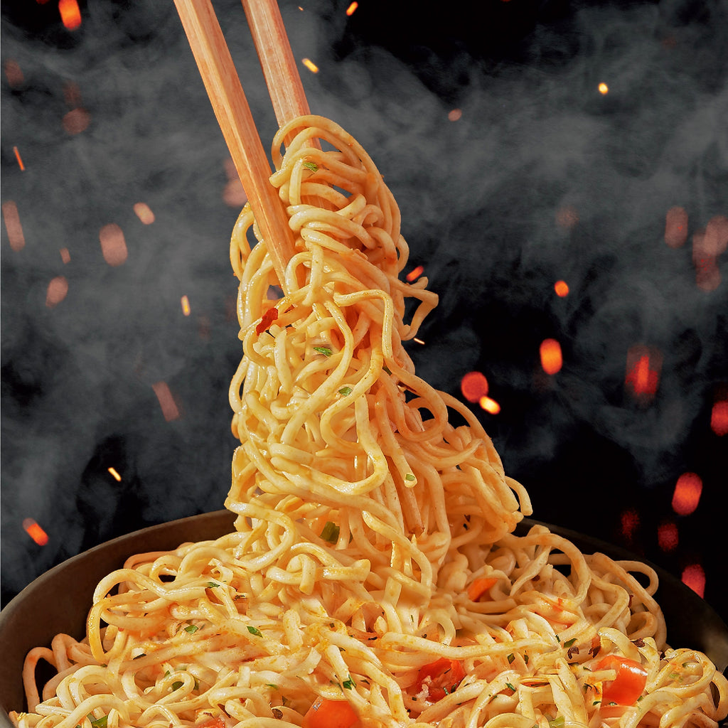 A-Sha x Hot Ones Sweet Chili Noodles - Simple Prep, Satisfying Bite