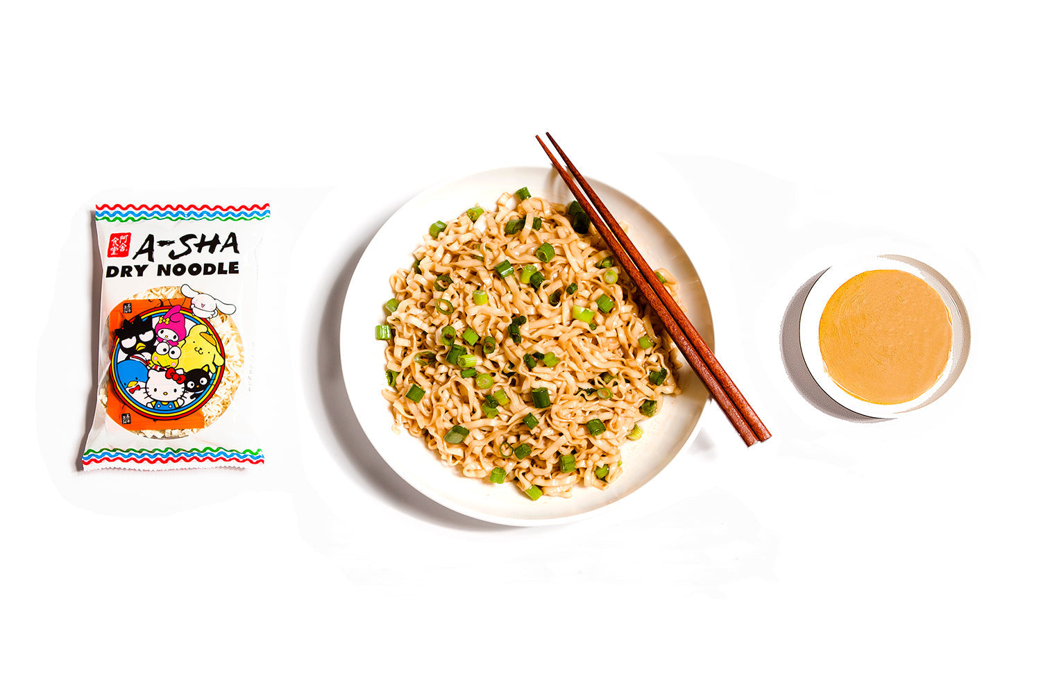 Hello Kitty and Friends Dry Noodles Bundle - Quick Comfort with Big Flavor