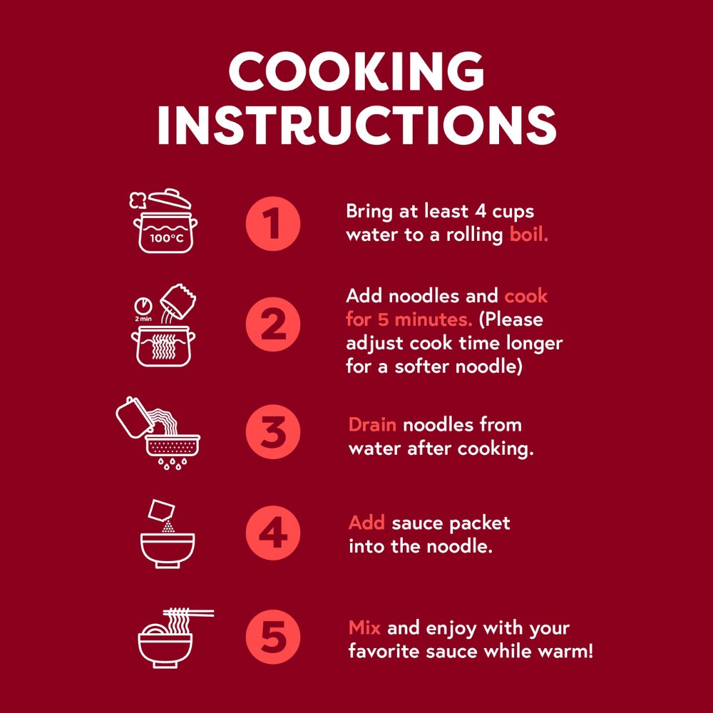 The Signature Noodles Collection - A Flavorful Meal in Minutes