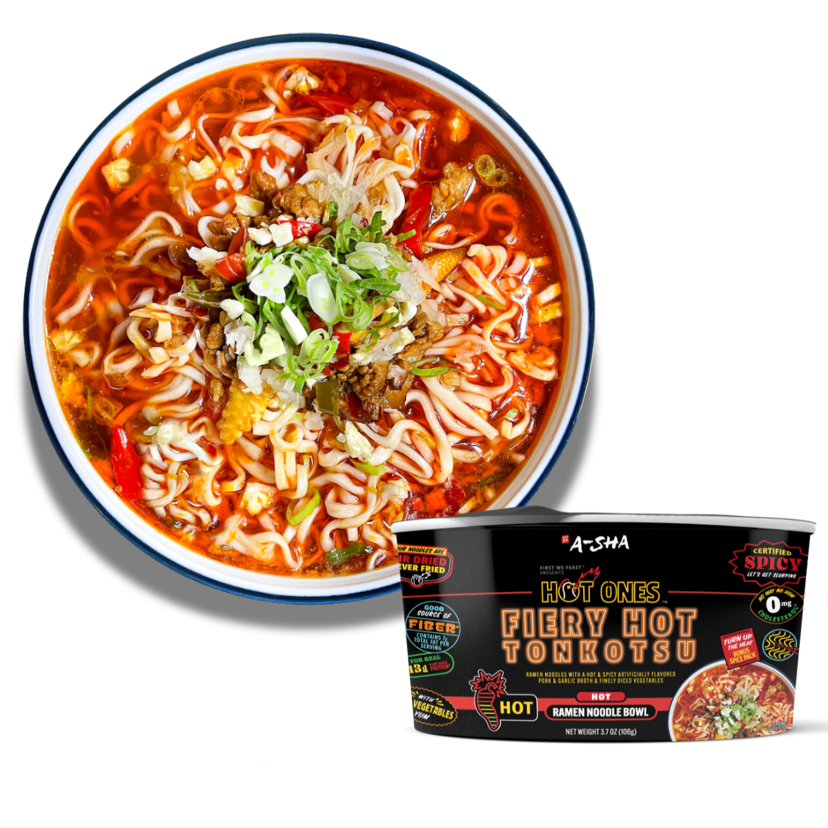 A-Sha x Hot Ones Ultimate Variety Pack - Simple Prep, Satisfying Bite
