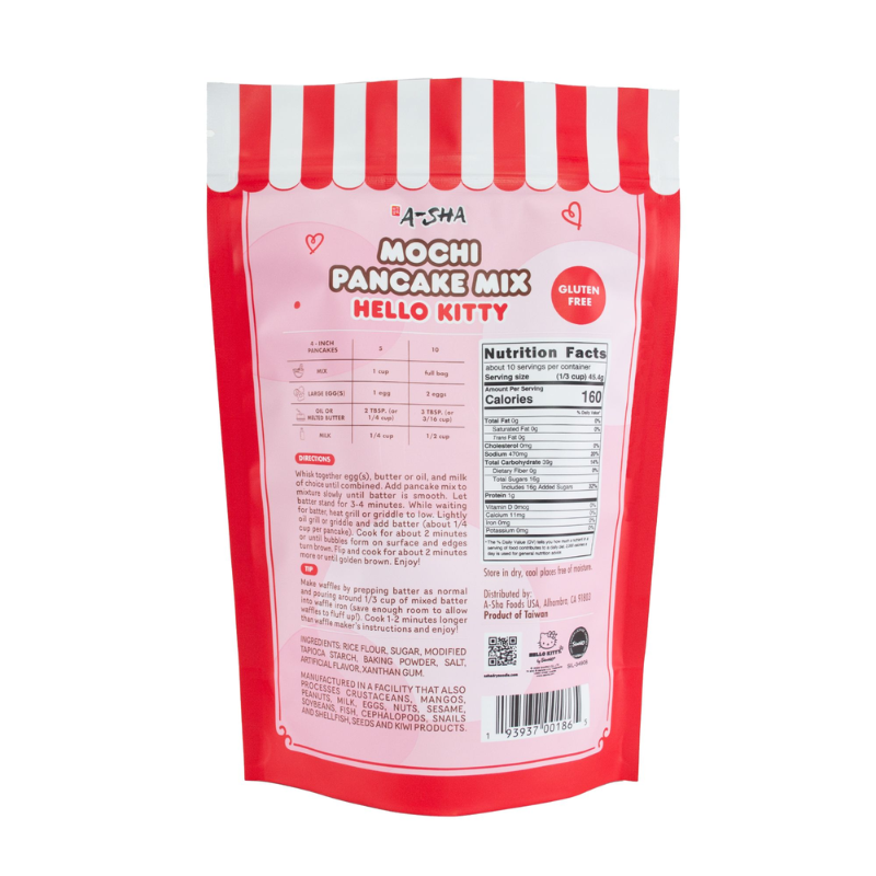 Hello Kitty Mochi Pancake Mix - Quick Comfort with Big Flavor