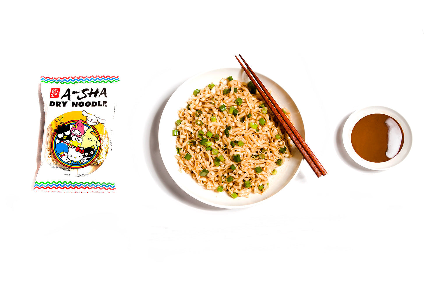 Hello Kitty and Friends Dry Noodles Bundle - Quick Comfort with Big Flavor