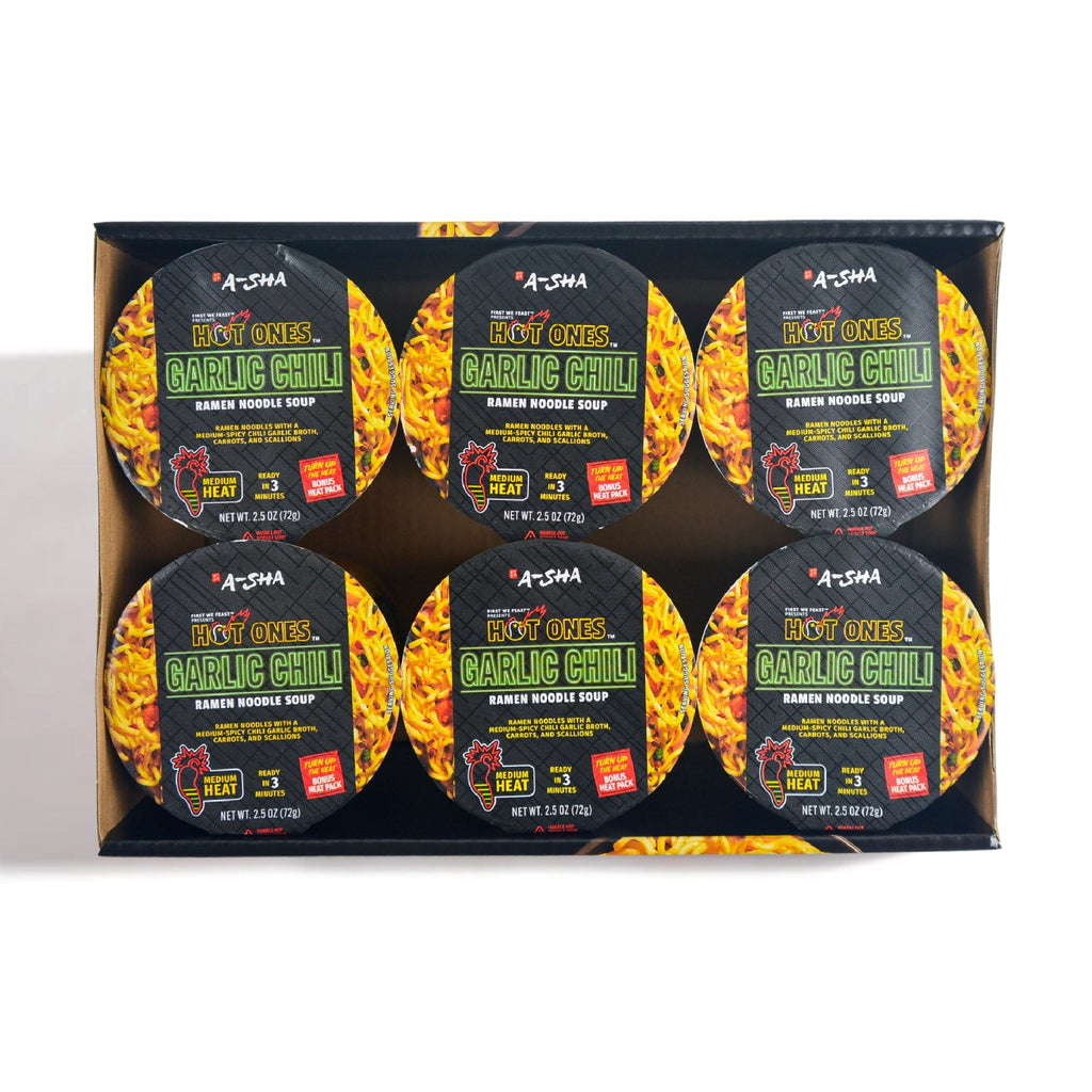 A-Sha x Hot Ones Garlic Chili Noodles - Easy Noodle Night Favorite