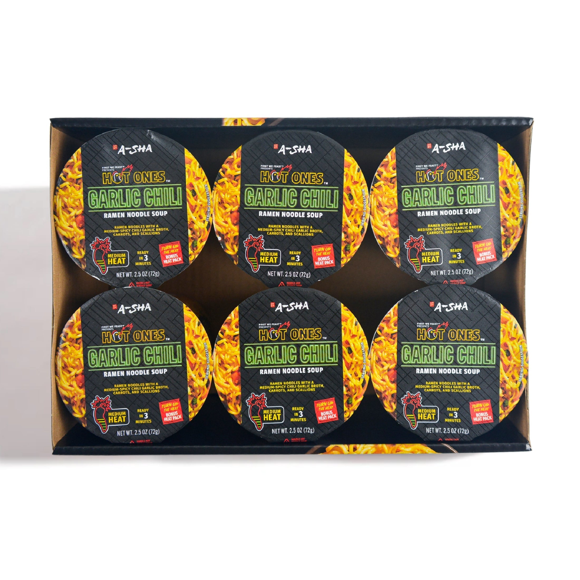 A-Sha x Hot Ones Garlic Chili Noodles - Easy Noodle Night Favorite