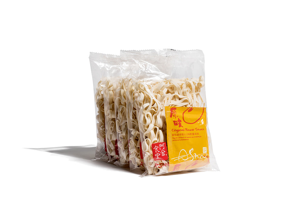 Hakka Wide Noodles - Original Flavor - Simple Prep, Satisfying Bite