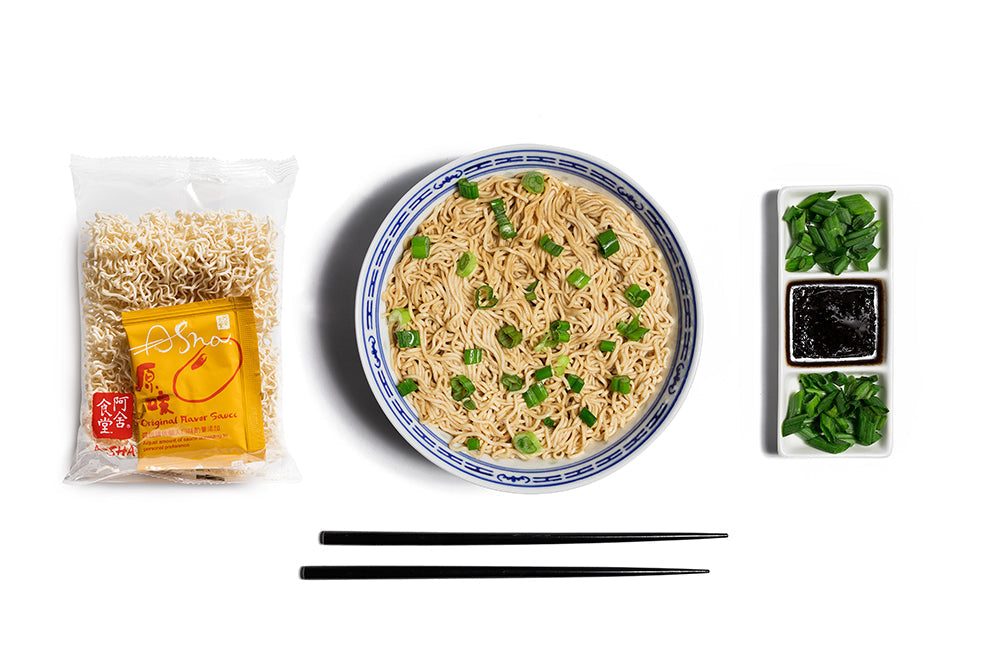 Tainan Thin Noodles - Original Flavor - Quick Comfort with Big Flavor