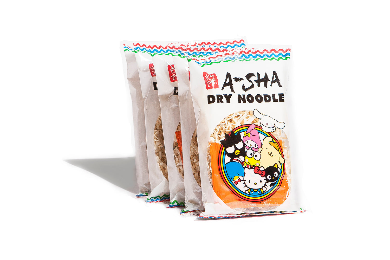 Hello Kitty and Friends Dry Noodles Bundle - Quick Comfort with Big Flavor