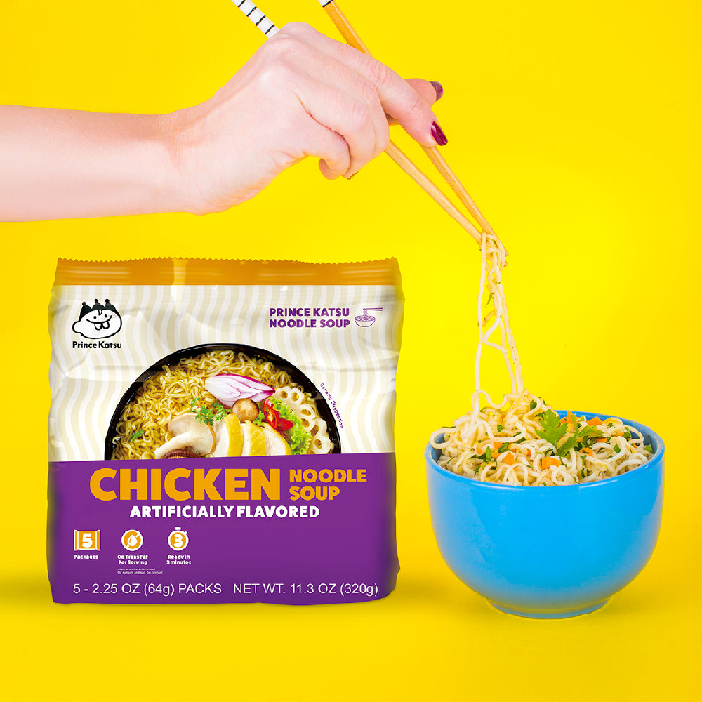 Prince Katsu Chicken Noodle Soup - Simple Prep, Satisfying Bite